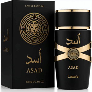 Asad Lattafa Black Edition (100ml): A Fragrância do Leão